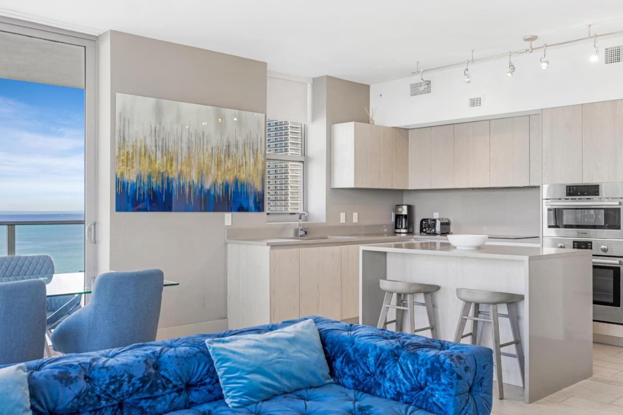 Hyde Beach House Resort - Million Apartment 2Bd 2Ba, Direct Ocean View, 1 Min From Beach, 6 Guests 할리우드 외부 사진