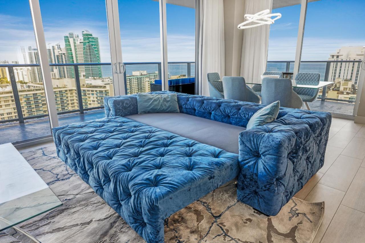 Hyde Beach House Resort - Million Apartment 2Bd 2Ba, Direct Ocean View, 1 Min From Beach, 6 Guests 할리우드 외부 사진