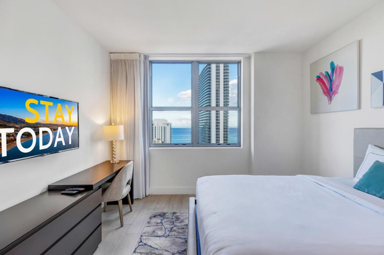 Hyde Beach House Resort - Million Apartment 2Bd 2Ba, Direct Ocean View, 1 Min From Beach, 6 Guests 할리우드 외부 사진